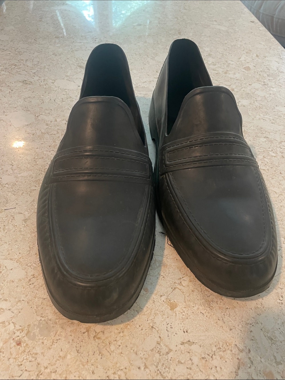 totes Black Men’s Slip-On Loafers